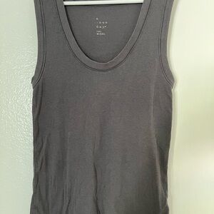 a new day Charcoal Tank Top
